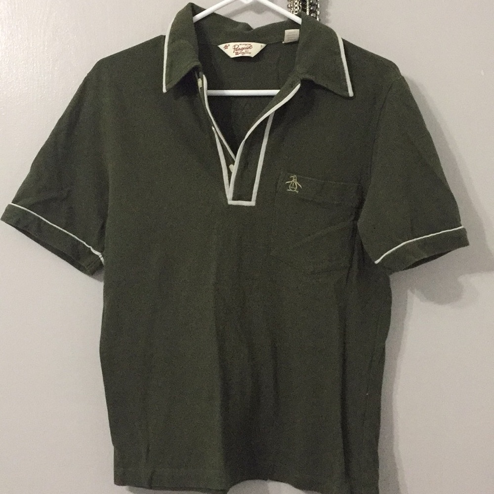 Green dress shirt